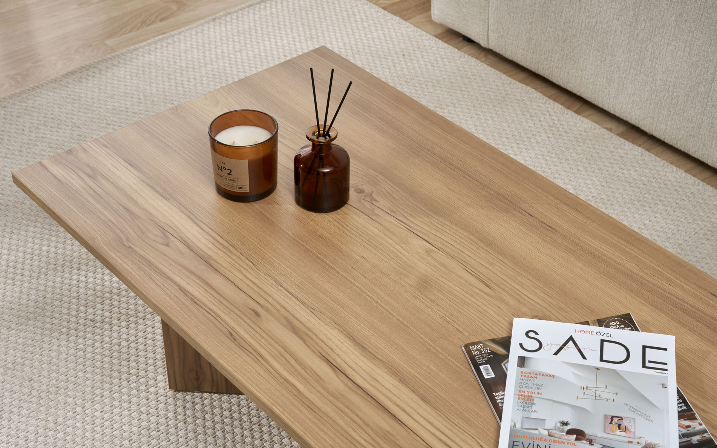 Masuta de cafea Sabin, stejar  7